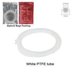 for Bambu Lab P1P AMS A1 mini 3D Printer PTFE Tube Teflonto Pipe Bowden Extruder 1.75mm ID2.5mm OD4mm Bambulab Filament Parts