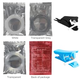 for Bambu Lab P1P AMS A1 mini 3D Printer PTFE Tube Teflonto Pipe Bowden Extruder 1.75mm ID2.5mm OD4mm Bambulab Filament Parts