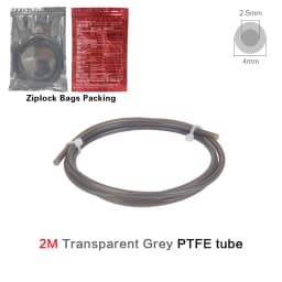 for Bambu Lab P1P AMS A1 mini 3D Printer PTFE Tube Teflonto Pipe Bowden Extruder 1.75mm ID2.5mm OD4mm Bambulab Filament Parts