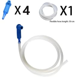 Car Brake Fluid Oil Exchange Pump with 50cm Oil Pumping Hose Empty Drained Oil Bleeder Auto Brake Oilling Connector Oil Filling