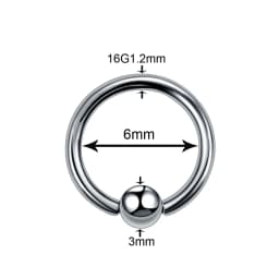 1PC Titanium Steel Black Seamless Hinged Nose Hoop Septum Clicker Piercings Lip Labret Ring Ear Cartilage Tragus Sexy Jewelry