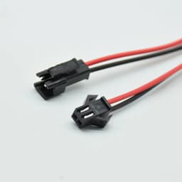 5Pairs 10pcs 15cm Long JST SM 2Pins Plug Male to Female Wire Connector cable pigtail Plug