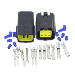 1.8mm 1/2/3/4/6/8/10/12/16Pin Connector Automotive Waterproof Electrical Wire Plug Oxygen Sensor Car Connector Male Female