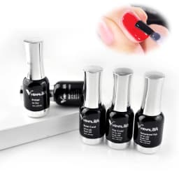 Venalisa 12ml TPO FREE Diamond Top Coat Supply Nail Art Enamel Gel Nail Polish Shining Glitter Sequin Starry Platinum Paint Gel