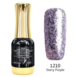 Venalisa 12ml TPO FREE Diamond Top Coat Supply Nail Art Enamel Gel Nail Polish Shining Glitter Sequin Starry Platinum Paint Gel