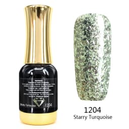 Venalisa 12ml TPO FREE Diamond Top Coat Supply Nail Art Enamel Gel Nail Polish Shining Glitter Sequin Starry Platinum Paint Gel