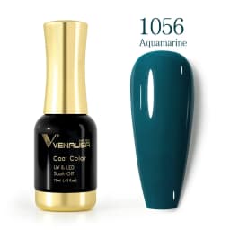 Venalisa 12ml TPO FREE Diamond Top Coat Supply Nail Art Enamel Gel Nail Polish Shining Glitter Sequin Starry Platinum Paint Gel