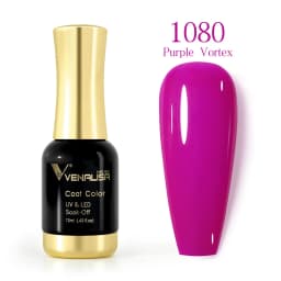 Venalisa 12ml TPO FREE Diamond Top Coat Supply Nail Art Enamel Gel Nail Polish Shining Glitter Sequin Starry Platinum Paint Gel