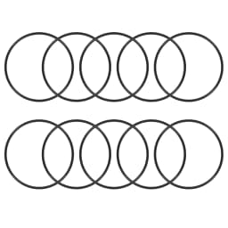 10pcs NBR O Ring Seal Gasket Thickness CS 2mm OD 38~70mm Nitrile Rubber O-Rings Seal Rings Sealing Gaskets Oil Resistance Washer