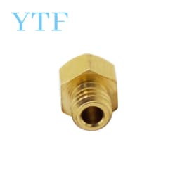 3D Printer MK8 Brass Large Diameter Nozzle DIY Kit Spray Extrusion Head 1.0 1.2 1.5mm 1.75/3mm Accessories