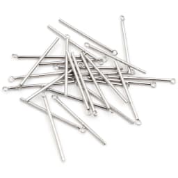 20pcs 10 15 20 25 30 35 40 50mm Stainless Steel Rectangular Straight Tube for Earrings Findings Jewelry Necklace Pendant Charms
