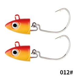 Black Minnow Jig Head Fishing Lure Soft Pike Lure 5g/12g/25g Bass Fishing Shad Soft Bait Boat Code Seabass Bait for Zand
