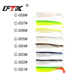 Black Minnow Jig Head Fishing Lure Soft Pike Lure 5g/12g/25g Bass Fishing Shad Soft Bait Boat Code Seabass Bait for Zand