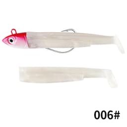 Black Minnow Jig Head Fishing Lure Soft Pike Lure 5g/12g/25g Bass Fishing Shad Soft Bait Boat Code Seabass Bait for Zand