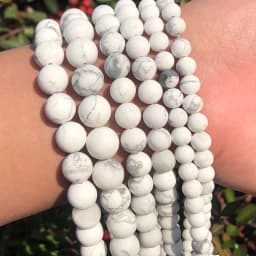 Sunstone Beads Round Loose Spacer Bead Natural Angelite Stone 4/6/8/10mm For Jewelry Making DIY Bracelet Necklace Accessory 15''
