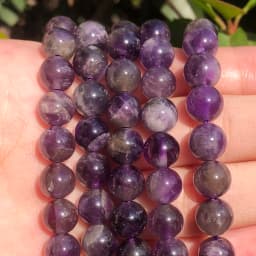 Sunstone Beads Round Loose Spacer Bead Natural Angelite Stone 4/6/8/10mm For Jewelry Making DIY Bracelet Necklace Accessory 15''