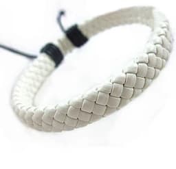 New Unisex Leather Bracelet Bangle Cuff Rope Adjustable Good Gifts for Men and  Women