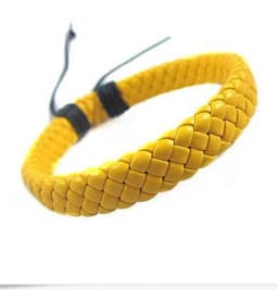 New Unisex Leather Bracelet Bangle Cuff Rope Adjustable Good Gifts for Men and  Women