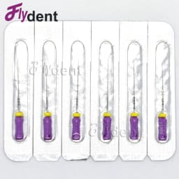 Dental C+ Files Endodontic C-Pilot Files Stainless Steel Ultrasonic Optional Sizes Used For Root Cleaning