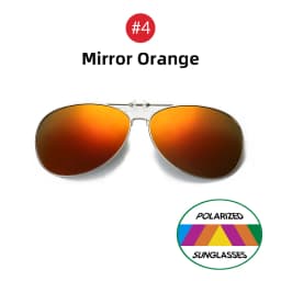 VIVIBEE Oversized Pilot Flip Up Clip on Sunglasses Polarized Men Driving Alloy Frame Big Size Women Aviation Glasses Clips