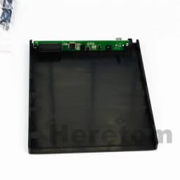 12.7mm USB 2.0 DVD/CD-ROM Case , IDE/ PATA to SATA Optical Drive External Enclosure For Laptop