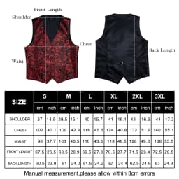 New Men's Vests Formal Dress Suit Vest Tie Set for Wedding Male Satin Burgundy Red Waistcoat Sleeveless Jacket Casual Top