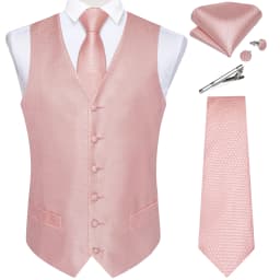 New Men's Vests Formal Dress Suit Vest Tie Set for Wedding Male Satin Burgundy Red Waistcoat Sleeveless Jacket Casual Top