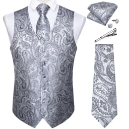 New Men's Vests Formal Dress Suit Vest Tie Set for Wedding Male Satin Burgundy Red Waistcoat Sleeveless Jacket Casual Top