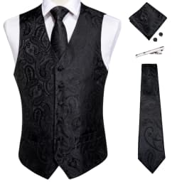 New Men's Vests Formal Dress Suit Vest Tie Set for Wedding Male Satin Burgundy Red Waistcoat Sleeveless Jacket Casual Top