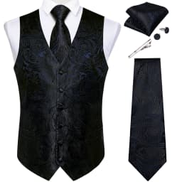 New Men's Vests Formal Dress Suit Vest Tie Set for Wedding Male Satin Burgundy Red Waistcoat Sleeveless Jacket Casual Top