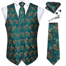 New Men's Vests Formal Dress Suit Vest Tie Set for Wedding Male Satin Burgundy Red Waistcoat Sleeveless Jacket Casual Top
