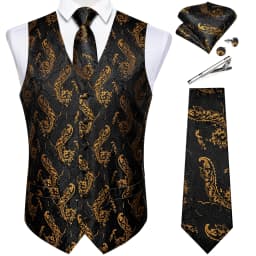 New Men's Vests Formal Dress Suit Vest Tie Set for Wedding Male Satin Burgundy Red Waistcoat Sleeveless Jacket Casual Top