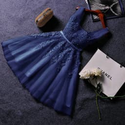 Elegant Pearl Pink Prom Dresses 2021 Sexy Prom Dress Short V Neck Appliques Beading Lace Up Knee-Length Graduation Party Gowns