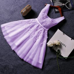 Elegant Pearl Pink Prom Dresses 2021 Sexy Prom Dress Short V Neck Appliques Beading Lace Up Knee-Length Graduation Party Gowns