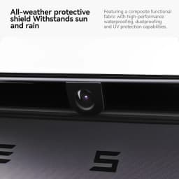 YZ For Tesla Model Y L Camera Cover Anti-collision Vehicle Decoration Waterproof HD Exterior Car Accessories Guard for Juniper