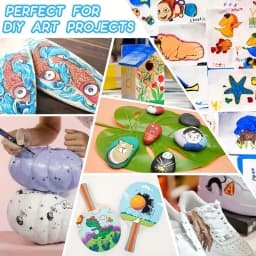 12-366 Colors Acrylic Paint Pen Markers Acrylic Felts Brush Tip Paint Markers For Wood Rock Painting Canvas Gift DIY Crafts