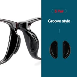 2/5Pairs/Packs Adhesive Eyeglass Nose Pad Anti-Slip Stick On Silicone Nose Pad for Sunglasses Thin Nose Pads Eyewear Accessories