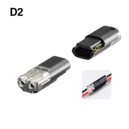 1/2/3 Pin Waterproof Automotive Electrical Connector Sealed Dustproof Wire Terminal Strip for Car Wiring Cable Connection