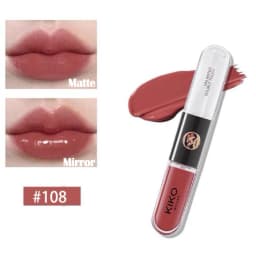 KIKO 3D Liquid Lip Glaze Transparent Lip Gloss Mirror Lipstick Nourishing Glossy Full Lips Not Fading Milk Tea Bean Paste Makeup