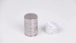Super Powerful Magnet Neodymium With double-sided adhesive Magnet Round NdfeB N35 Strong Permanent Magnetic imanes Refrigerator