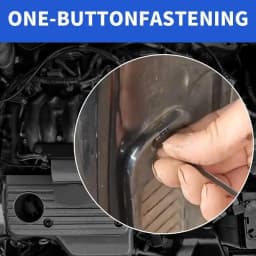 Universal Nylon Cable Tie Buckle Auto Fastener Screw Replacement Clip Car Fender Trunk Engine Guard Panel Wire Management Secure