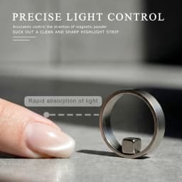 New Circular Cat Eye Nail Magnet Strong Nail Art Magnetic Gel Polish Guide Tool DIY Magnetic Nail Helper Manicure Design