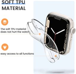 Strap for Apple Watch Band 45MM 44MM iwatch 49MM 46MM Wrist Bracelet Screen Protector Case Apple Watch Series Ultra3/11 12 9 Ban