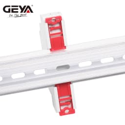 GEYA Guide Rail Aluminum Universal Type 35mm Slotted DIN Rail Long 10cm 20cm 30cm Thickness 1mm