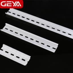 GEYA Guide Rail Aluminum Universal Type 35mm Slotted DIN Rail Long 10cm 20cm 30cm Thickness 1mm