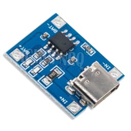 5pcs 5V Micro USB 1A 18650 TP4056 Lithium Battery Charging Board With Protection Charger Module 1A
