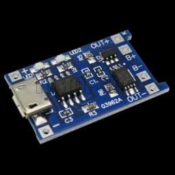 5pcs 5V Micro USB 1A 18650 TP4056 Lithium Battery Charging Board With Protection Charger Module 1A