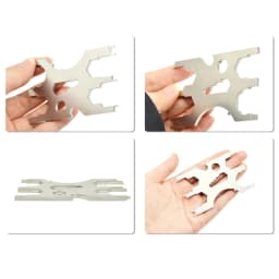 316 Stainless Steel Scuba Diving Regulator Screwdriver Set Diving Credit Card Multitool Equipment Repairing Tool