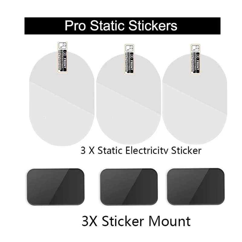 For 70mai Pro Dash Cam Smart Car DVR Sticker and Static Stickers, Suitable for 70mai Pro Car DVR Sticker holder 3pcs
