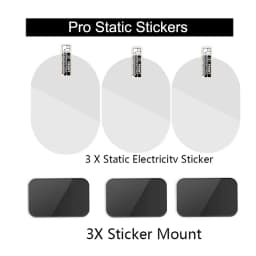 For 70mai Pro Dash Cam Smart Car DVR Sticker and Static Stickers, Suitable for 70mai Pro Car DVR Sticker holder 3pcs